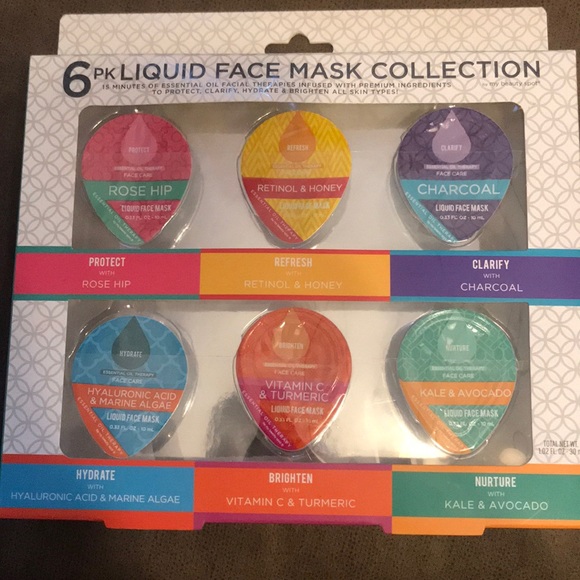 My Beauty Spot 6pk liquid Face Mask Collection - Picture 1 of 4